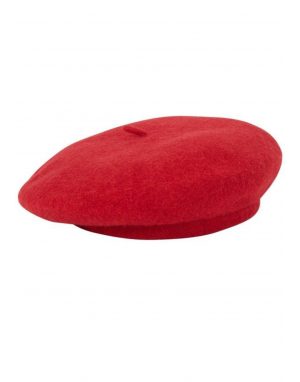 Unisex Pure wool Basque beret cap red